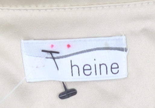 Heine Women's Beige Blazer Size 16