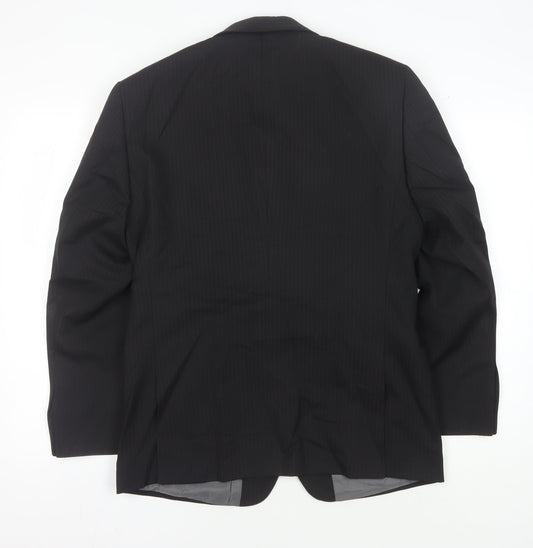 Mens UK Size 38 NEXT Regular Black Suit Jacket