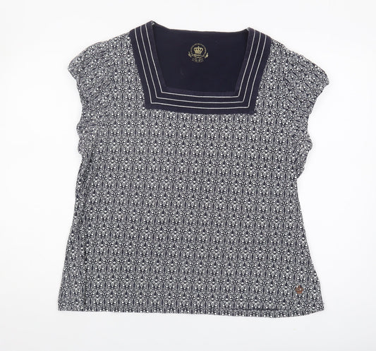 Womens UK Size UK 20 DASH Multicoloured Blouse