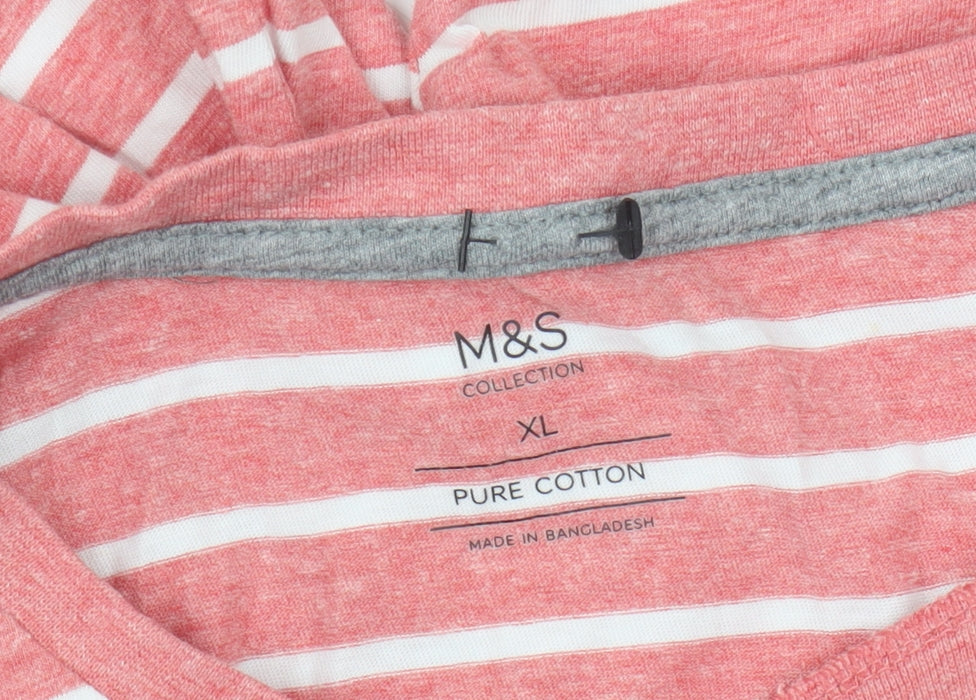 Womens UK Size XL Marks and Spencer Pink T-Shirt