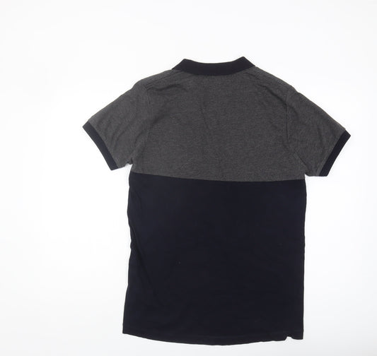 French Connection Men's Grey Polo Shirt Size L