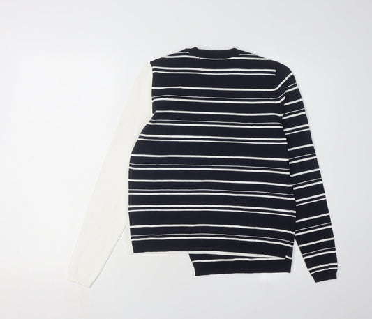 Karen Millen Women's Black Striped Jumper, Size S