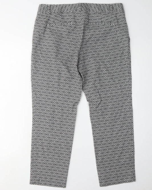 Banana Republic Women’s Multicolour Geometric Trousers