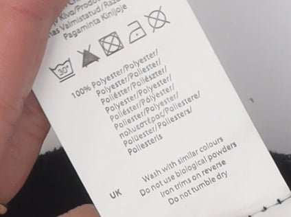 Gelert Women's Black Fleece Sweatshirt Size 8