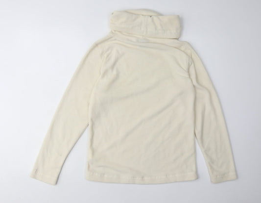 Gelert Women's Ivory Fleece Hoodie Size 8