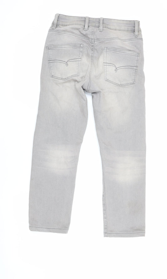 Next Men's Grey Skinny Jeans 28 Regular Denim