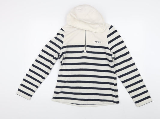 Womens UK Size 10 Craghoppers Ivory Pullover Hoodie