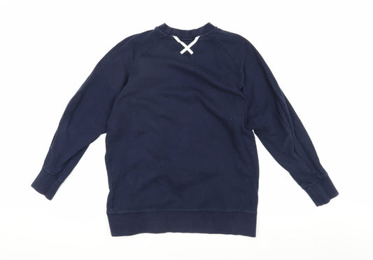 Adidas Women's Blue Pullover Sweatshirt Size 12