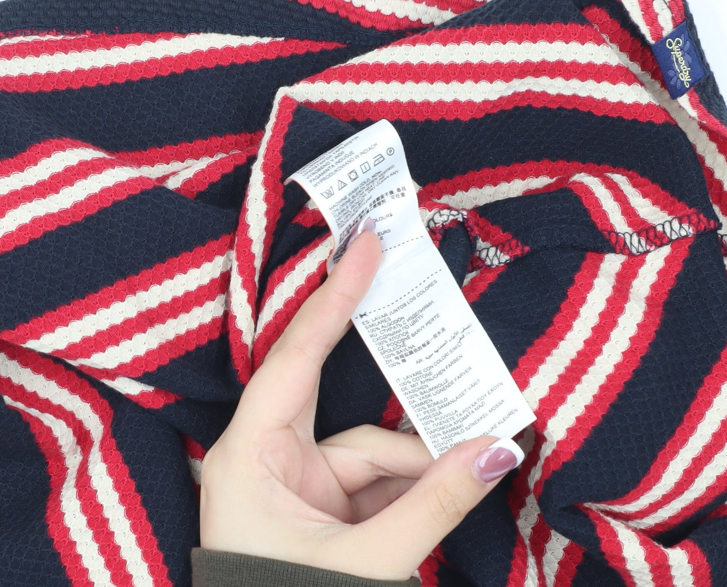 Womens UK Size 10 Superdry A-Line Knit Skirt