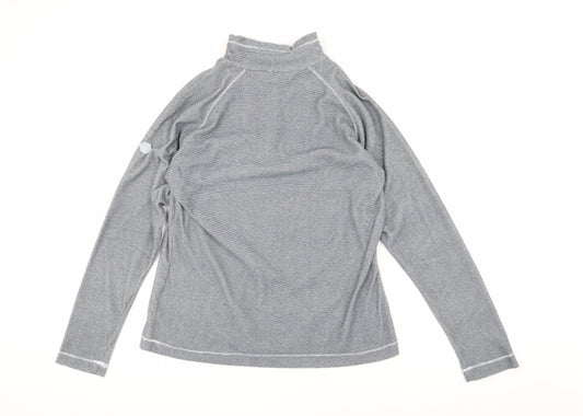 Regatta Women's Grey Henley Sweatshirt Size 14