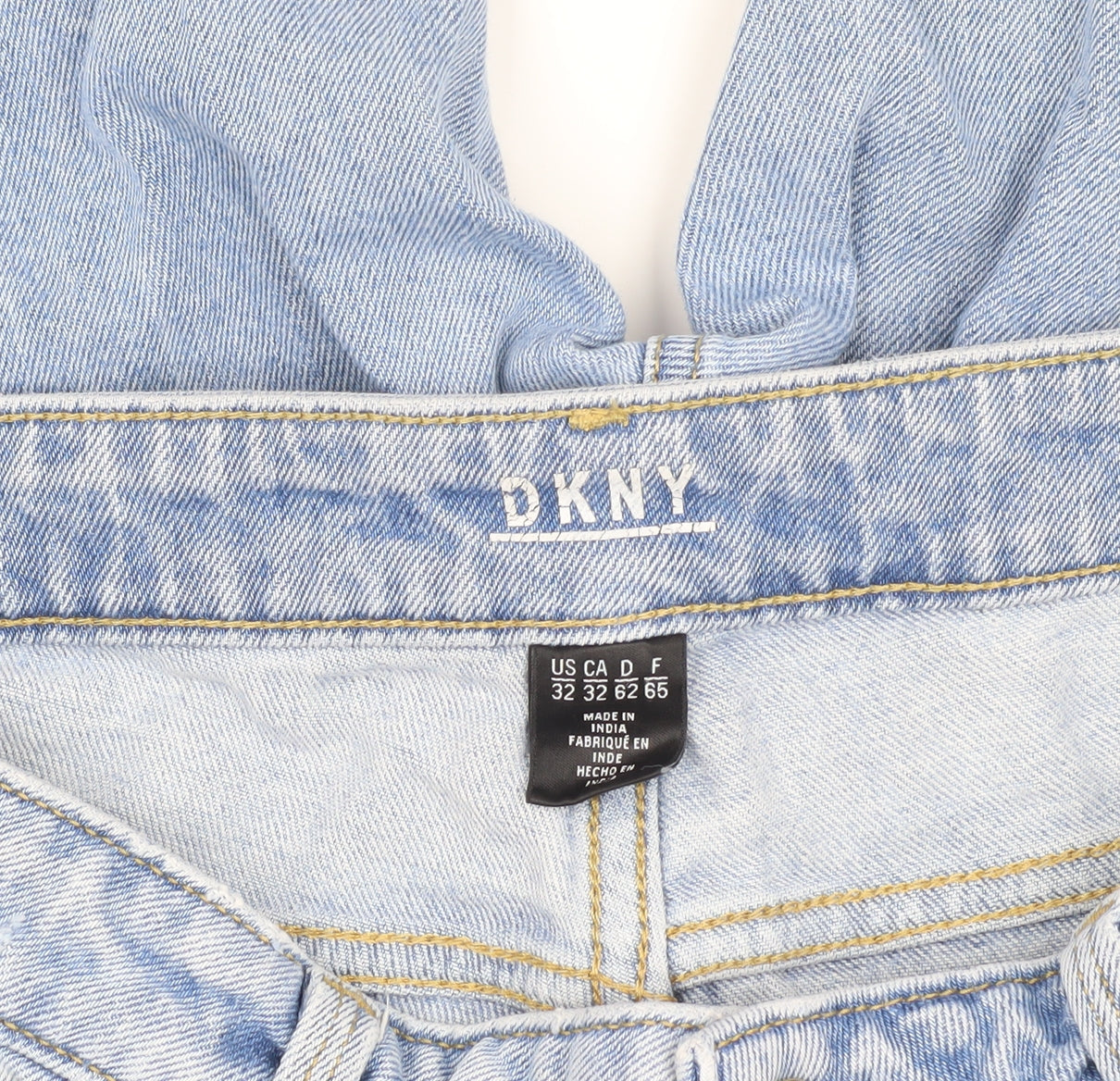 DKNY Women's Blue Boyfriend Jeans Size 4 Distressed