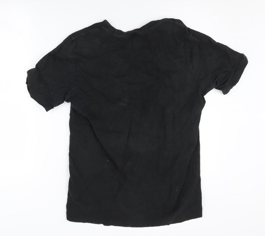 Adidas Men's Black Camouflage Logo T-Shirt Size M