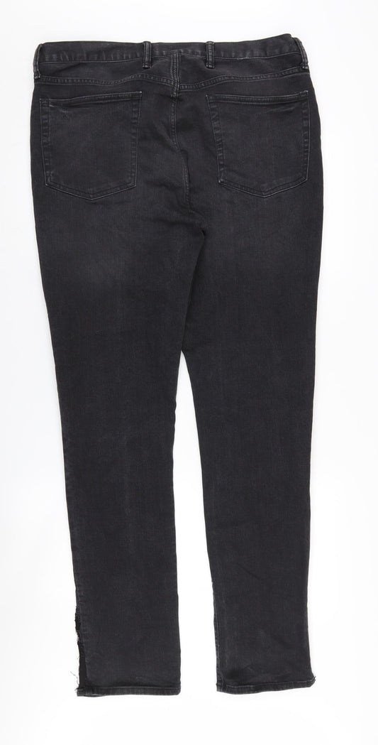Womens UK Size 36 Gap Slim Fit Skinny Black Jeans