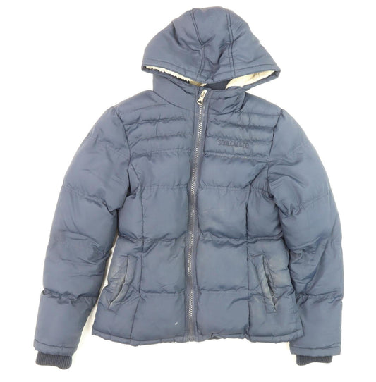 Womens UK Size 8 SoulCal & Co Blue Puffer Jacket