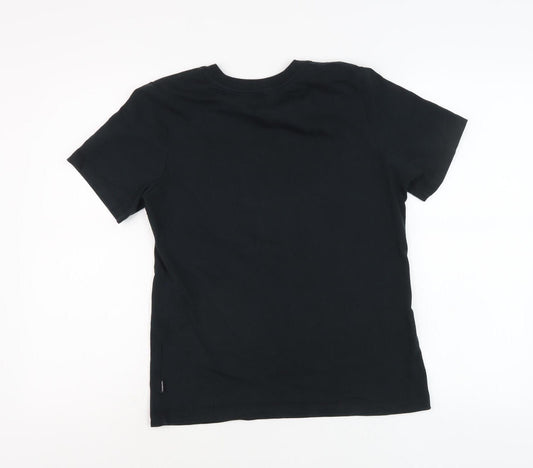 Unisex Adults UK Size M Converse Black Basic T-Shirt