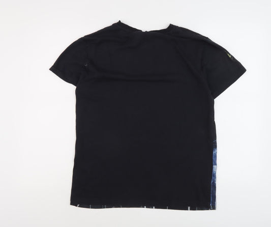 Mens UK Size L Batman Black T-Shirt