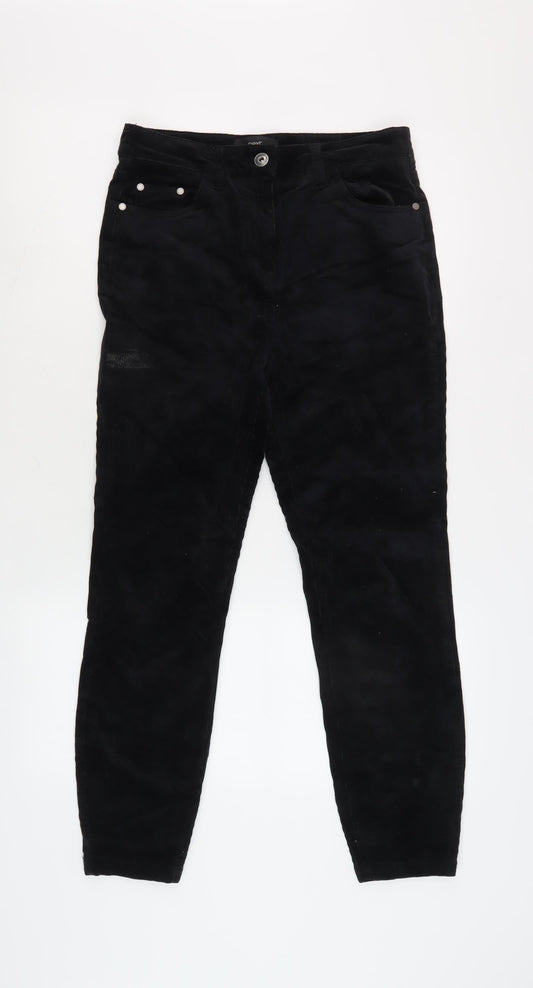 Womens UK Size M NEXT Black Trousers