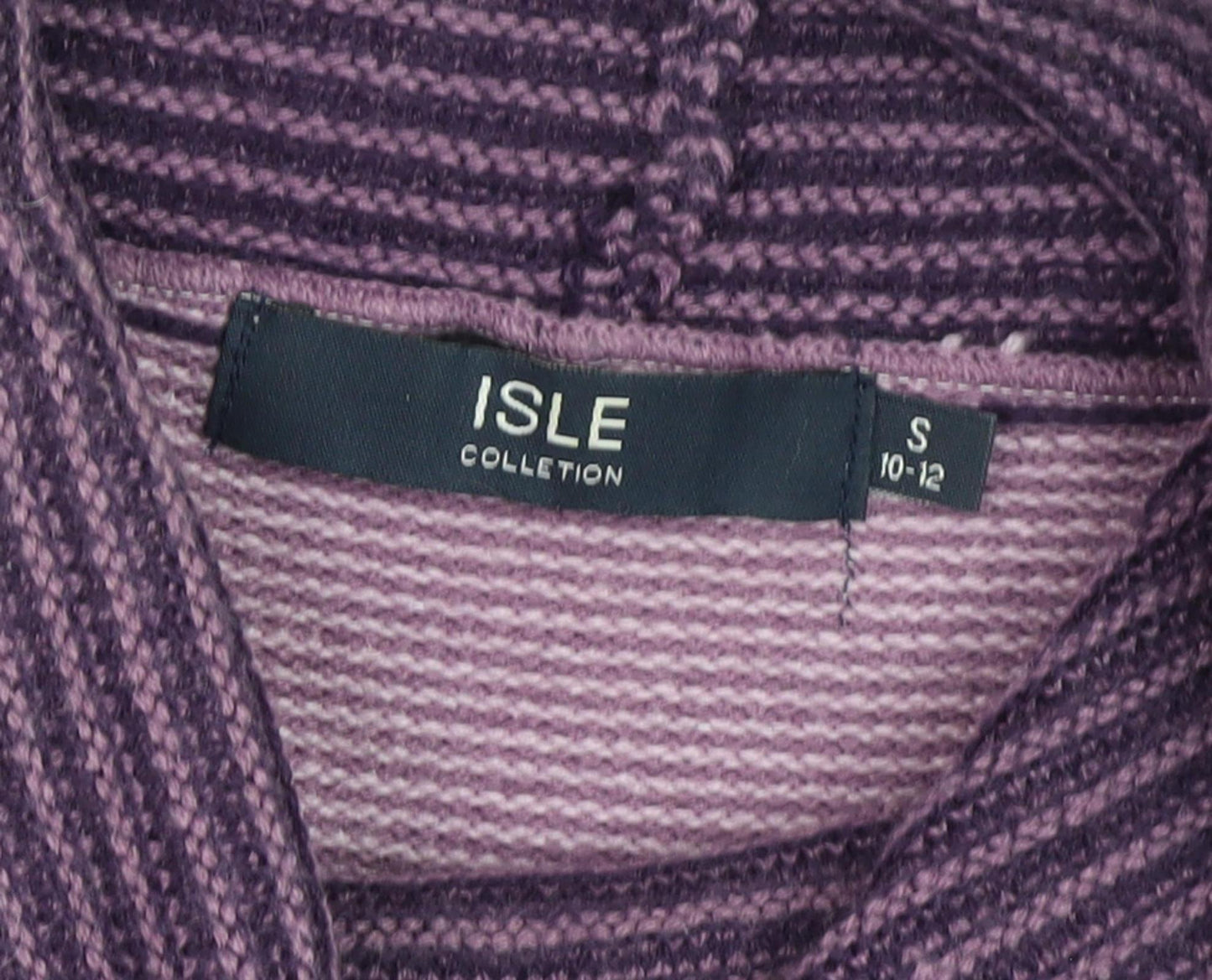 Womens UK Size S Isle Purple Pullover Jumper