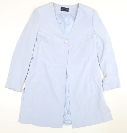 Womens UK Size 14 Alexon Regular Blue Blazer