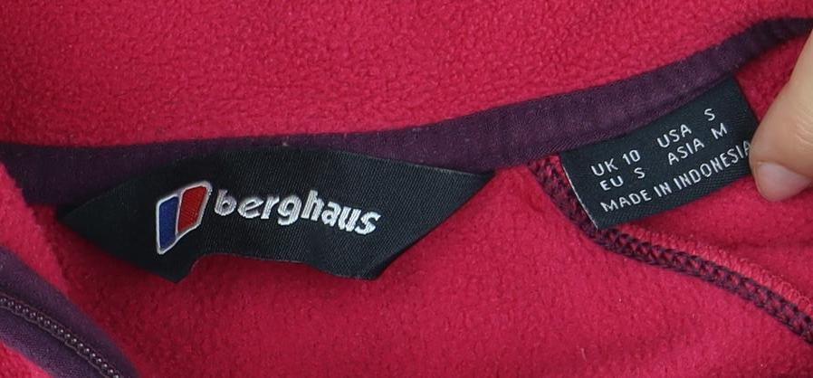 Berghaus Women's Pink Fleece Sweatshirt Size 10