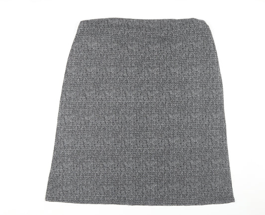 EWM Pure Classics Women's Grey Pencil Skirt Size 22