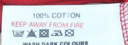 Carabou Men's Red Polo Shirt, Medium, Casual Attire