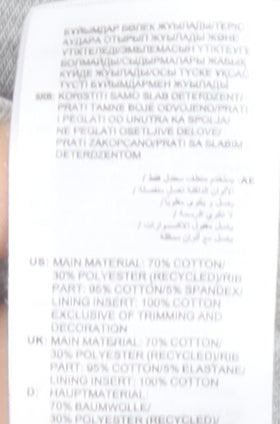 Adidas Men's Grey Joggers M Cotton Polyester Blend