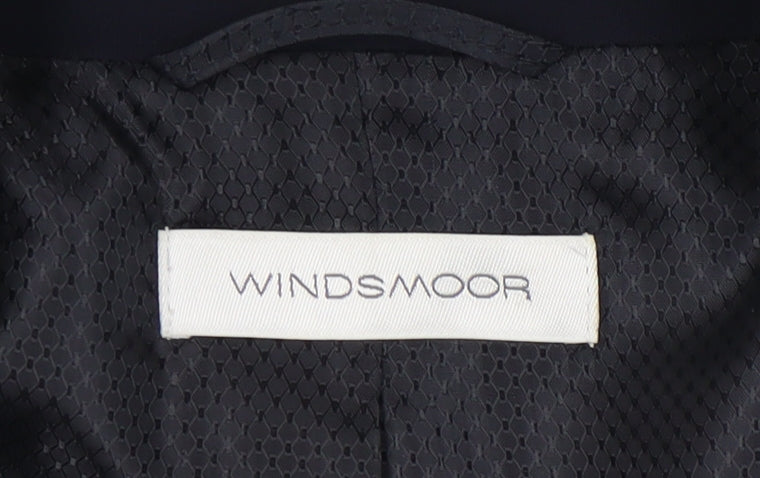 Windsmoor Women's Blue Blazer, Size 12, Classic Style