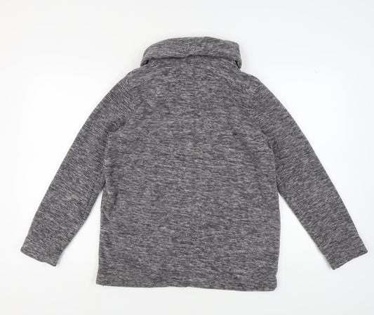 Regatta Women's Grey Cowl Neck Sweatshirt Size 12