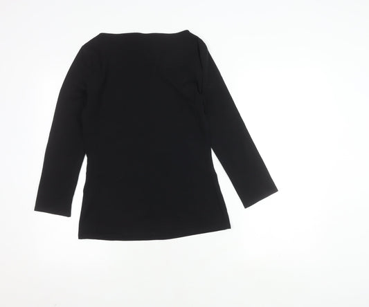 Fenn Wright Manson Women’s Black Long Sleeve Top Size 12
