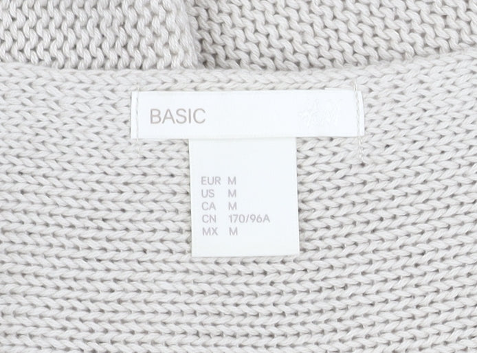 Womens UK Size M H&M Beige Pullover Jumper