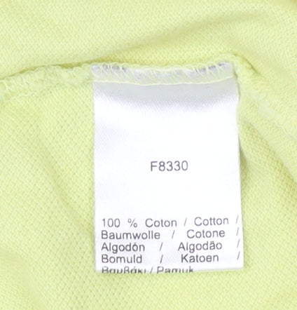 Lacoste Boys Yellow Polo Shirt - Size 12 Years, Casual Style