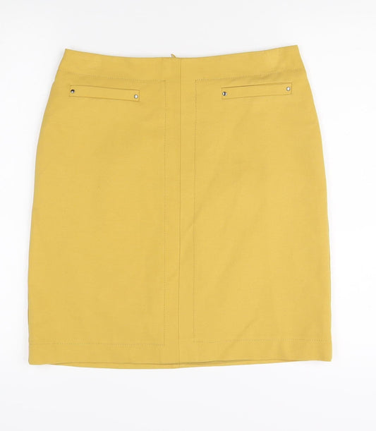 Womens UK Size 10 M&Co Straight & Pencil Skirt