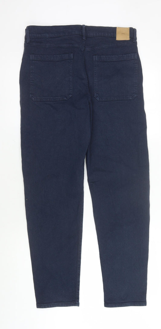 Marks and Spencer Men's Blue Tapered Jeans 32 Waist