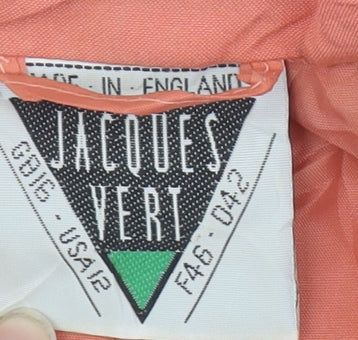 Jacques Vert Women's Pink Cropped Blazer Size 18