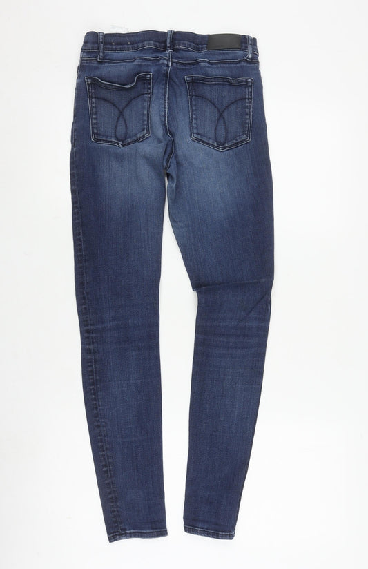 Calvin Klein Men's Blue Skinny Jeans Size 27