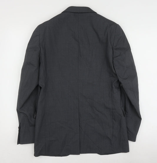 Mens UK Size 36 Jaeger Regular Grey Suit Jacket