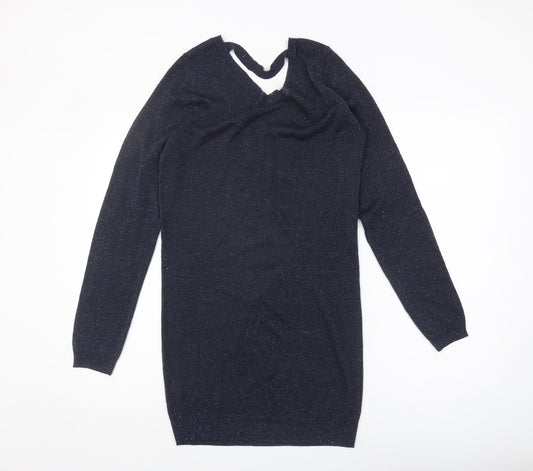 Womens UK Size 10 NEXT Blue Pullover Jumper