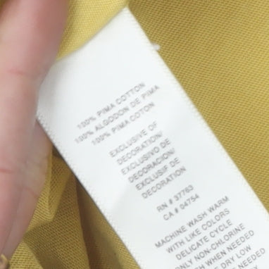 Original Penguin Men's Yellow Classic Polo Shirt M