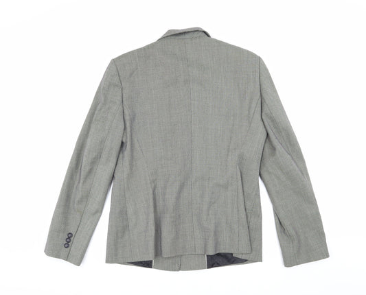Austin Reed Grey Wool Blazer Women's M, Business Attire