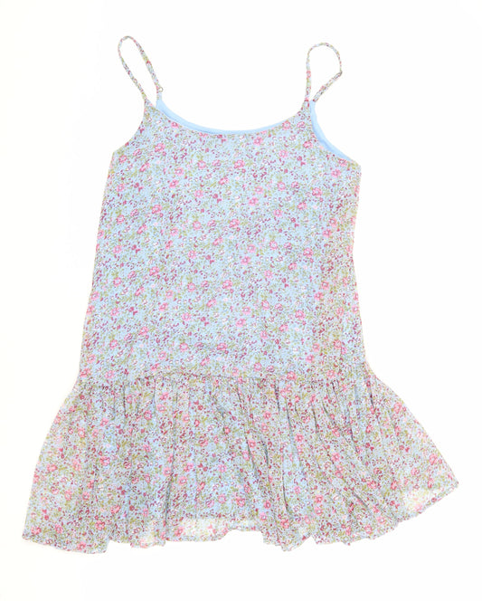 Additional front view of Jacqueline de Yong Women's Floral Slip Dress, size 10