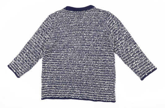 Womens UK Size 14 Per Una Multicoloured Pullover Jumper