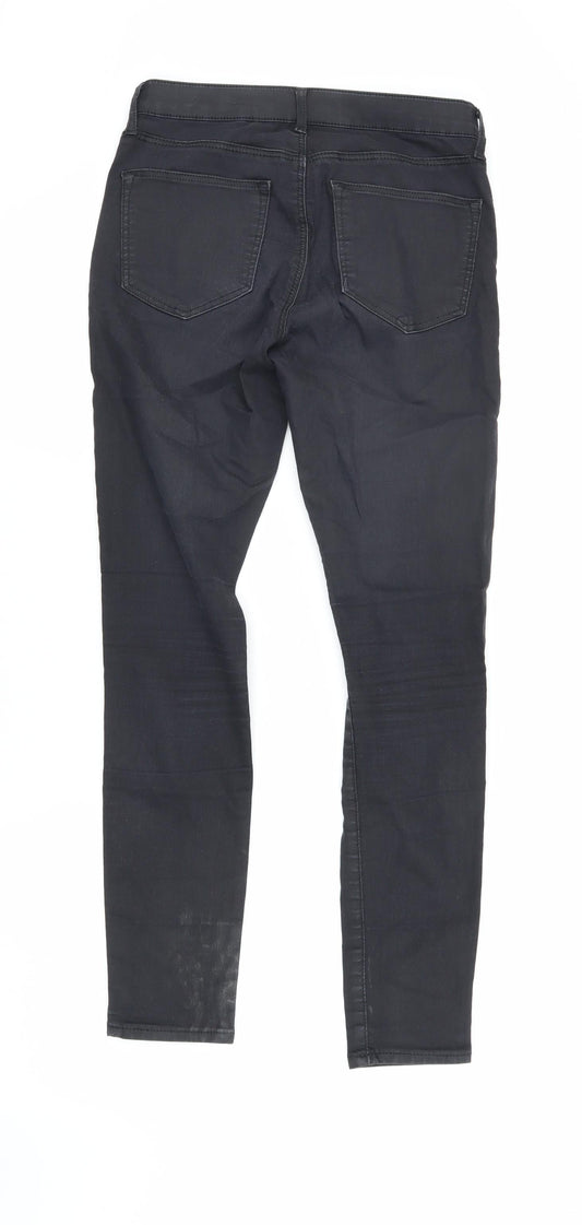 Topshop Women’s Black Skinny Jeans, Size W28