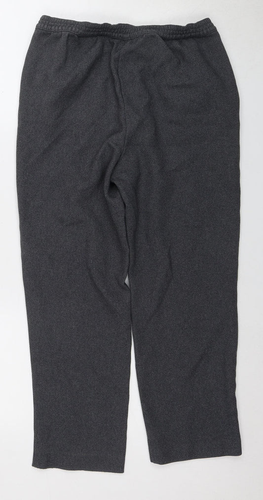 Womens UK Size 10 Honor Millburn Regular Fit Grey Trousers