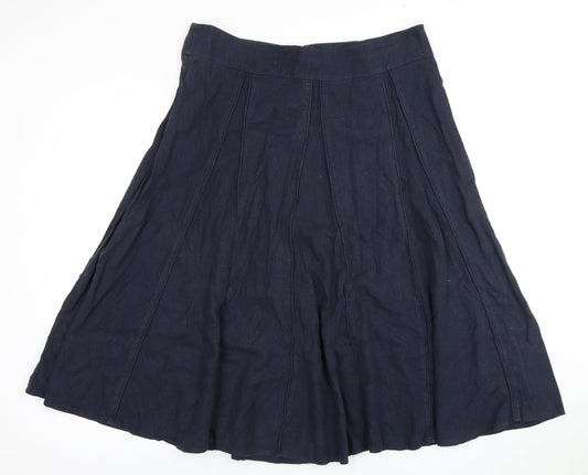 Autonomy Women's Blue Flare Skirt Size 14