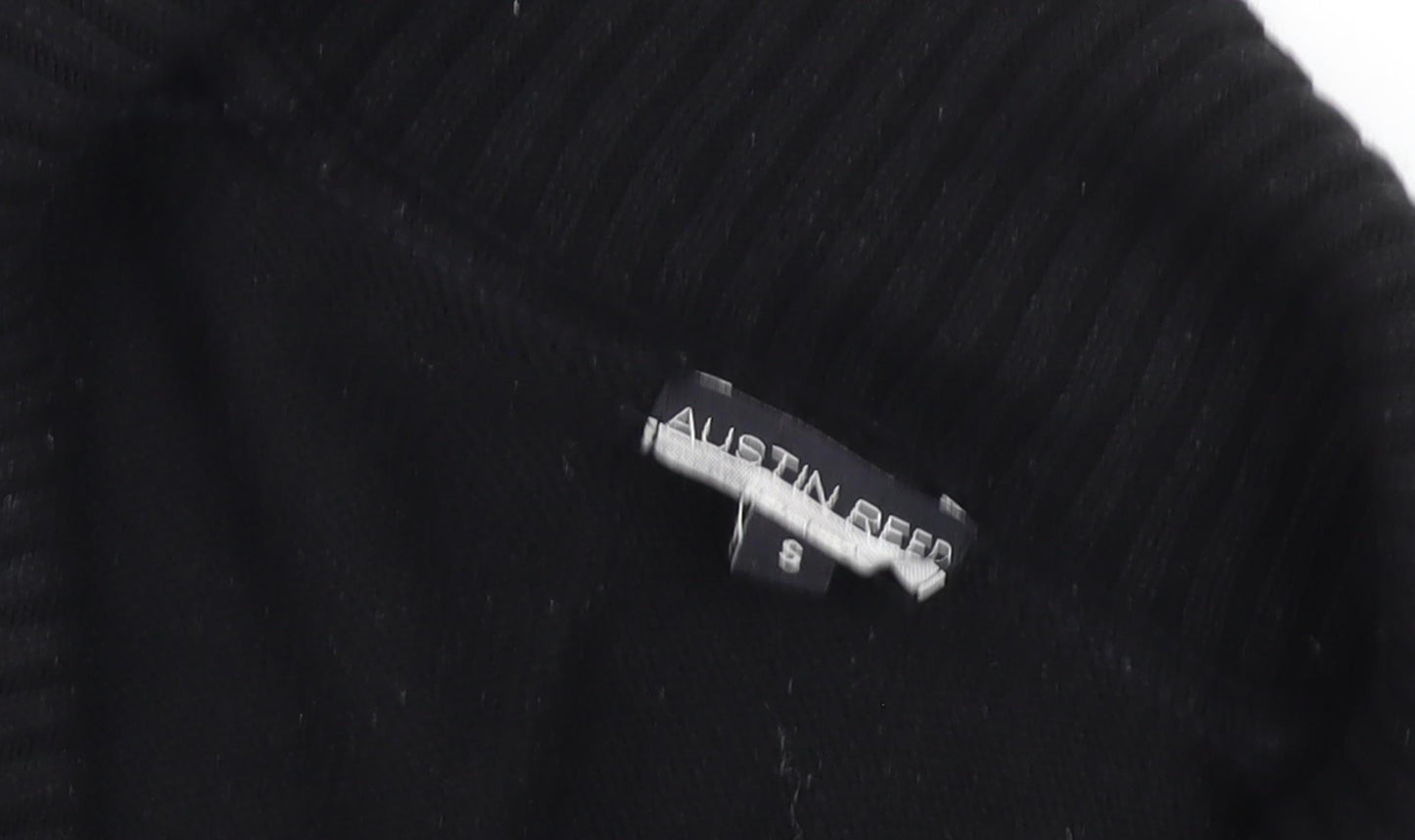 Austin Reed Women's Black V-Neck Jumper, Size S