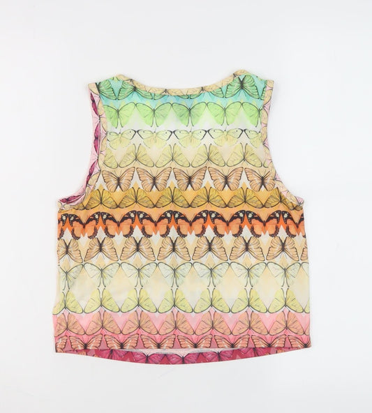 Adidas Womens Multicolour Butterfly Tank XS