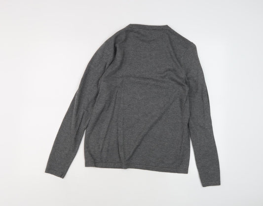 Laura Ashley Women's Grey Pullover Jumper Size 12