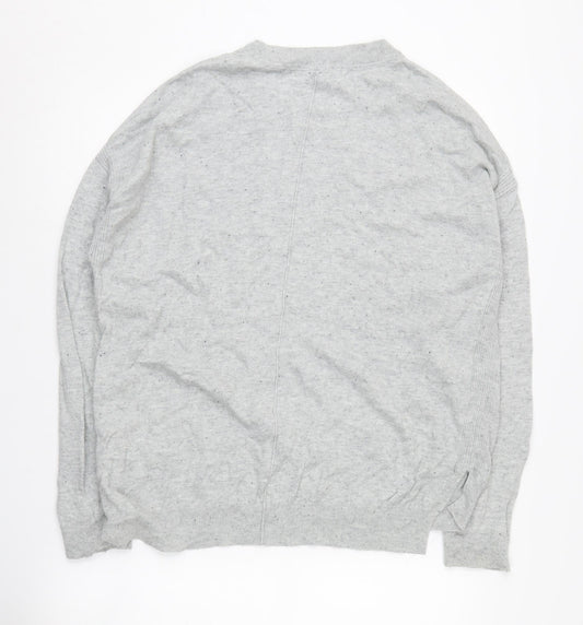 Womens UK Size 16 John Lewis Grey Pullover Jumper