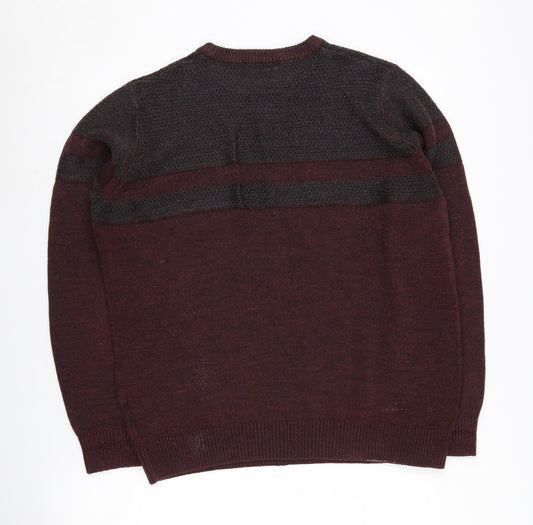 James Pringle Men's Red Pullover Jumper M